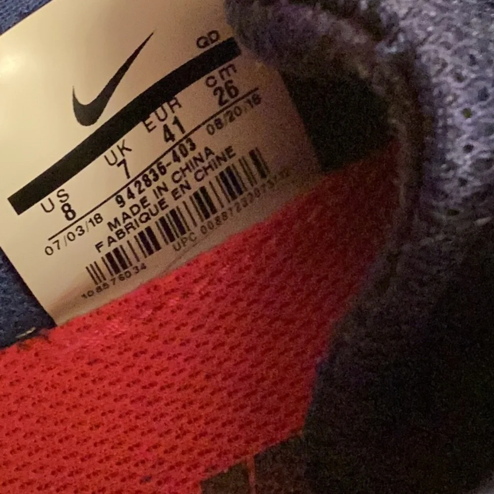 Nike worn but